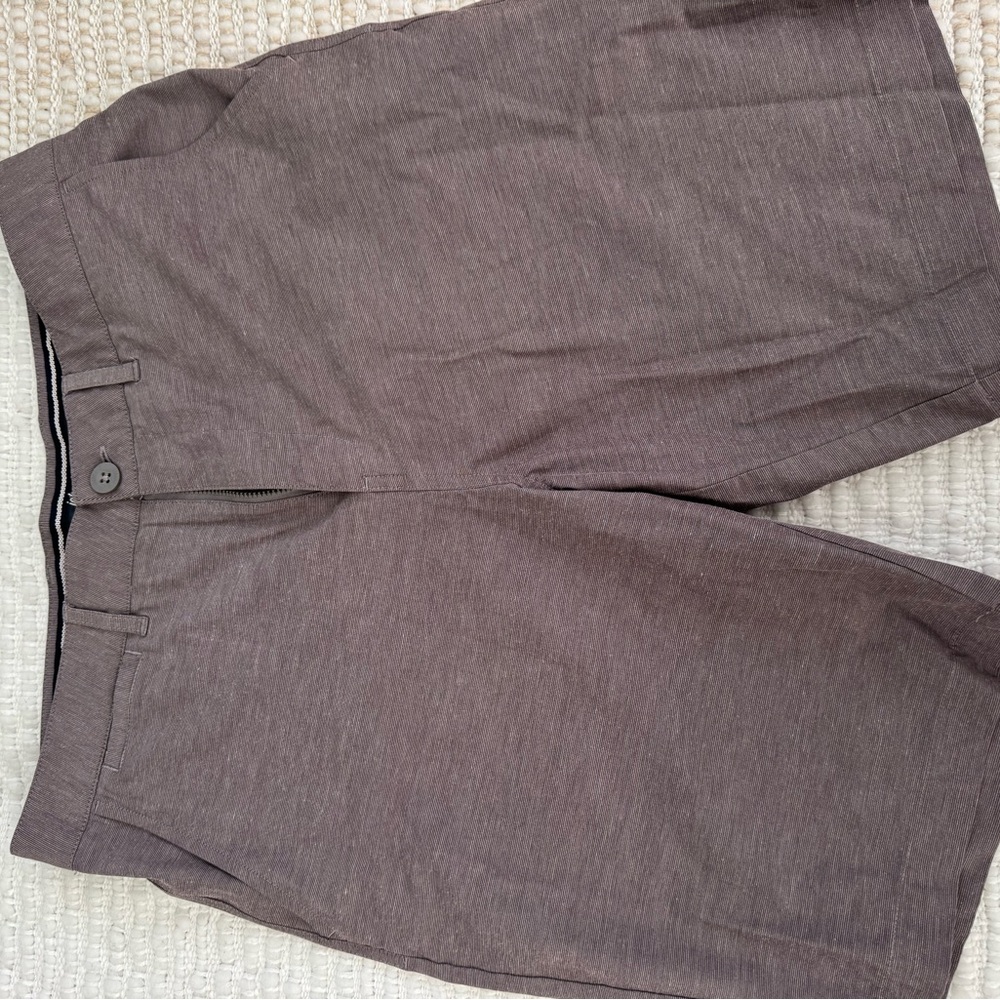 johnnie-O Classic Tan Flat Front Shorts